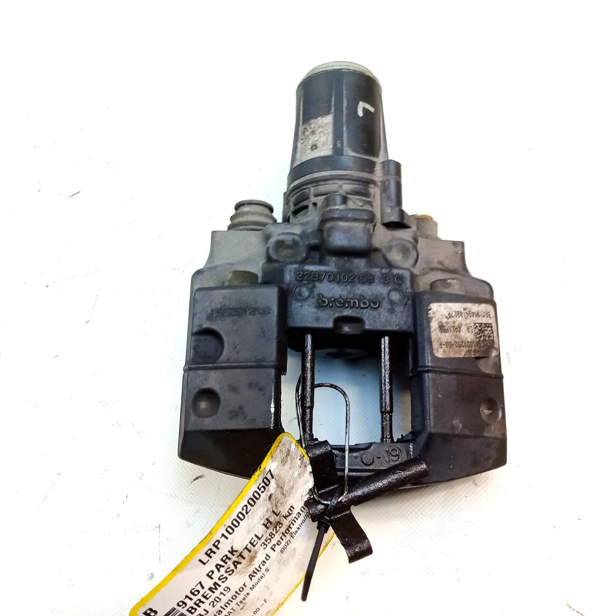 Tesla Model S original Bremssattel Feststellbremse Hinterachse links Bj.2019