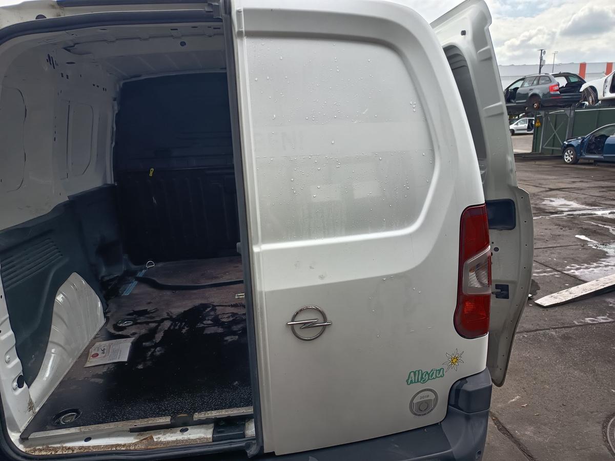 Opel Combo E orig Hecktür rechts Flügeltür G20 Weiß Bj 2019
