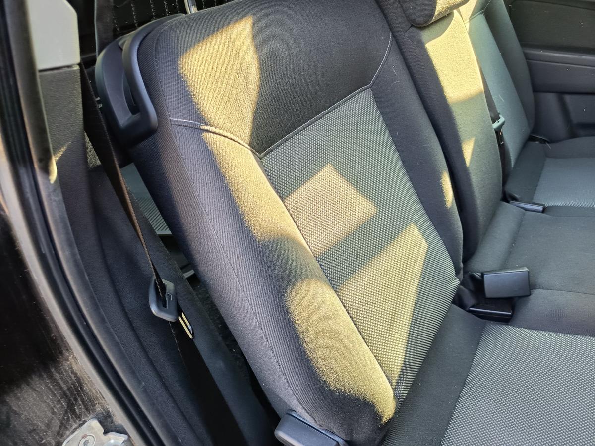 Opel Zafira B original R&uuml;cksitzbank komplett Fond Stoff schwarz/grau Bj 2009