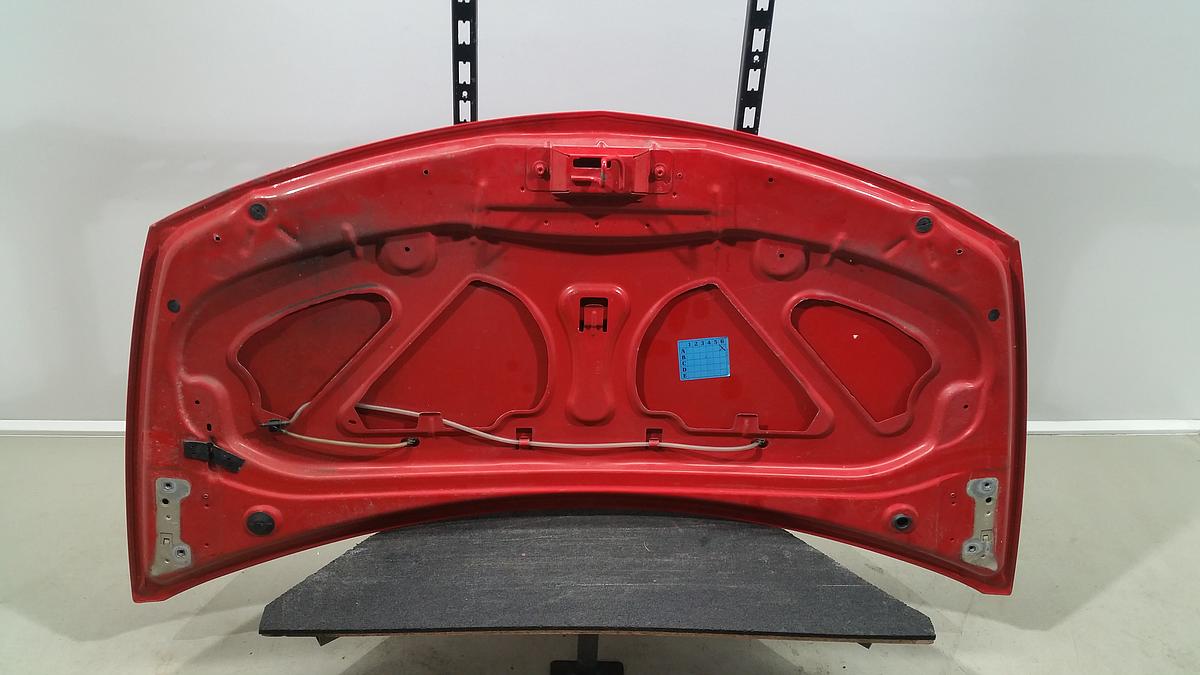 Renault Clio III orig Motorhaube vor Facelift TED75 ROUGE VOLCAN NACRE Bj 2005