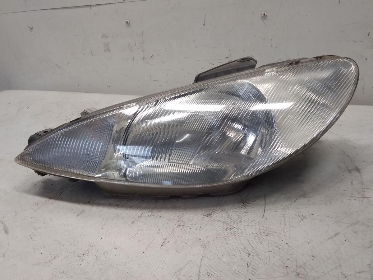 Peugeot 206 original Scheinwerfer links H4 Halogen mit LWR BJ1999