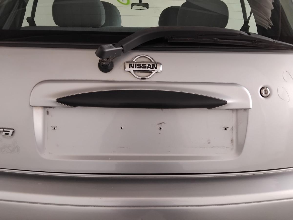 Nissan Micra K11 Heckklappe mit Heckscheibe 2.Facelift BJ2001 KL0 silvermetallic