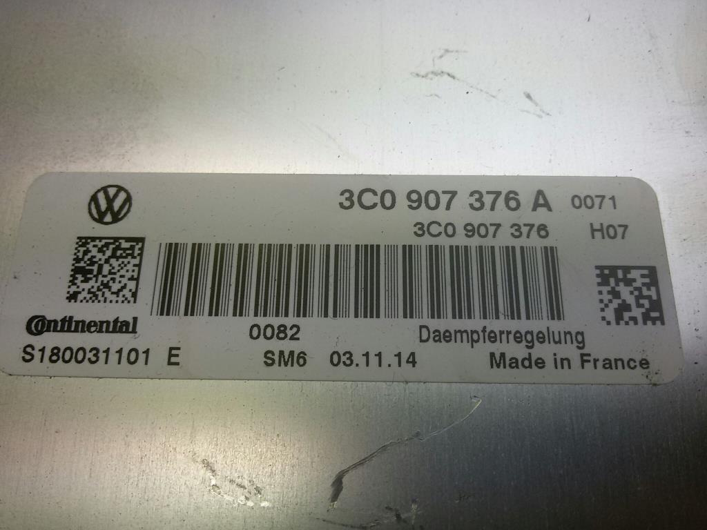 VW Tiguan 5N2 original Steuergerät Fahrwerk 3C0907376A S180031101E BJ2014