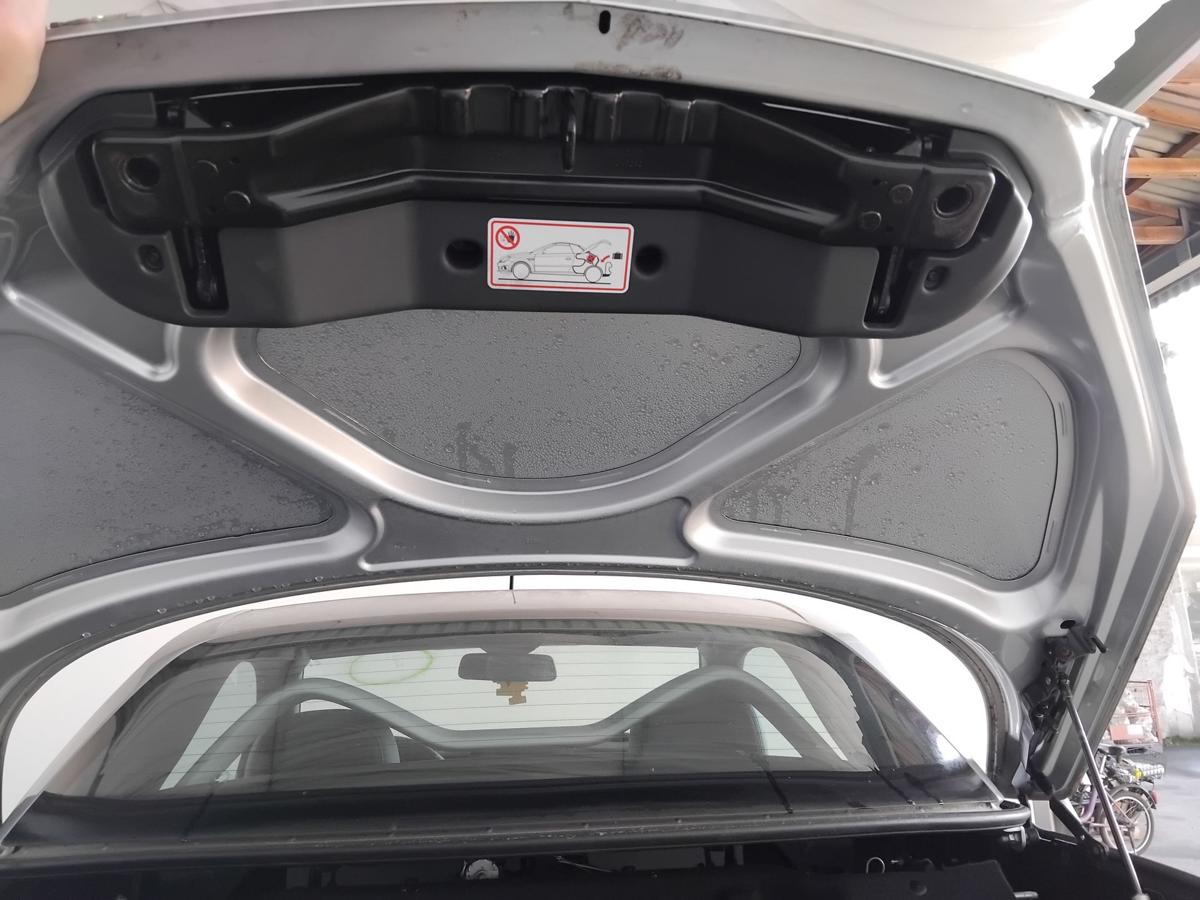 Opel Tigra TwinTop Heckklappe Heckdeckel Starsilber III Metallic Z157 BJ2006