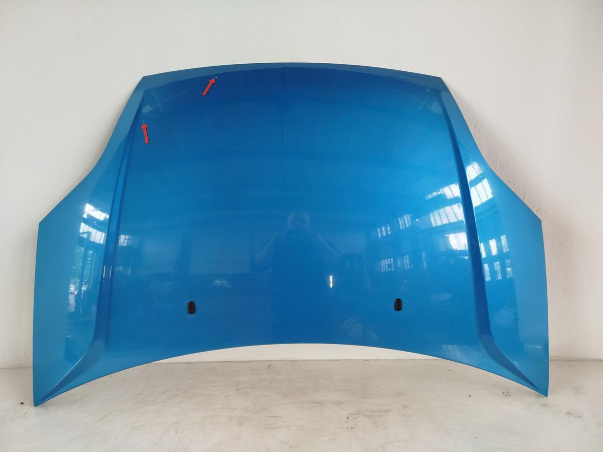 Ford Fiesta JD3 bis 2005 Motorhaube Haube Klappe Deckel vorn Bahama Blau Met