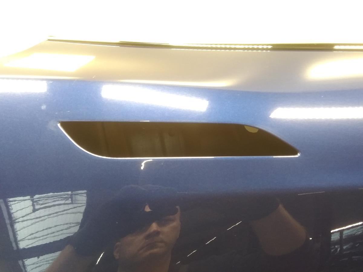 Tesla Model S original Tür hinten rechts Rohbau blaumetallic PPSB