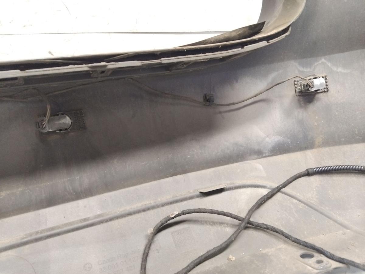 Skoda Fabia 2 Kombi 5J original Sto&szlig;f&auml;nger Sto&szlig;stange hinten mit PDC Bj.2008