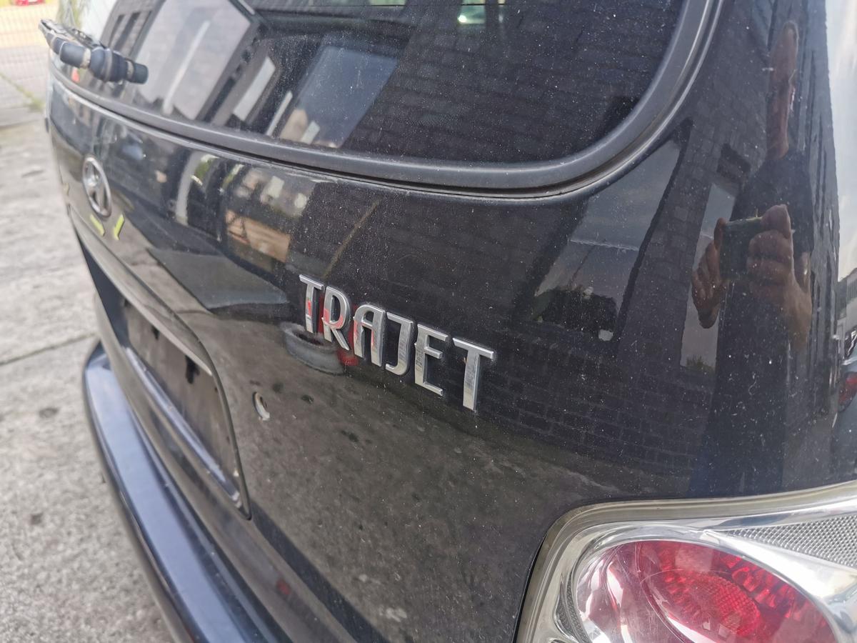 Hyundai Trajet FO Heckklappe Klappe Deckel hinten Kofferklappe Ebony Black ROH