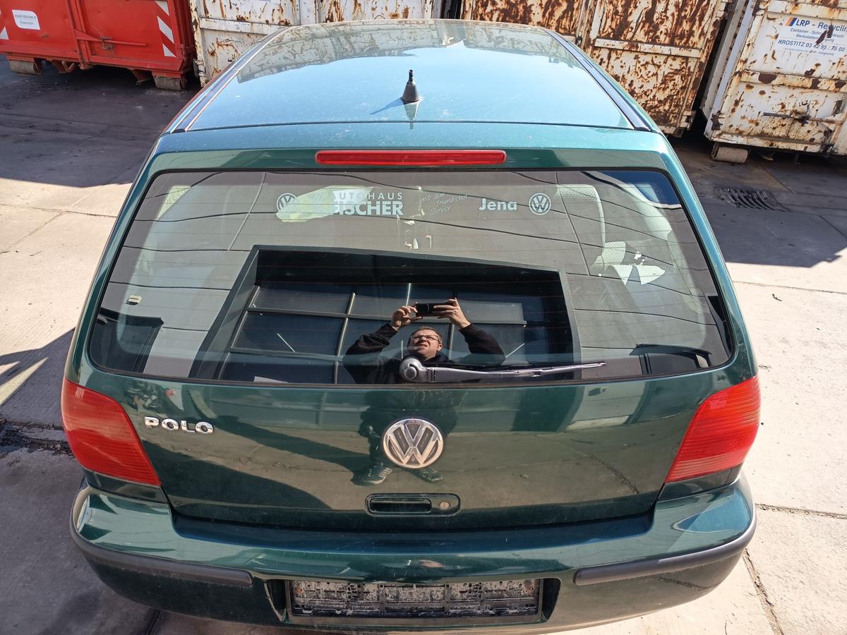 VW Polo 6N original Heckklappe mit Scheibe LD6D Gr&uuml;n Facelift Bj 1997