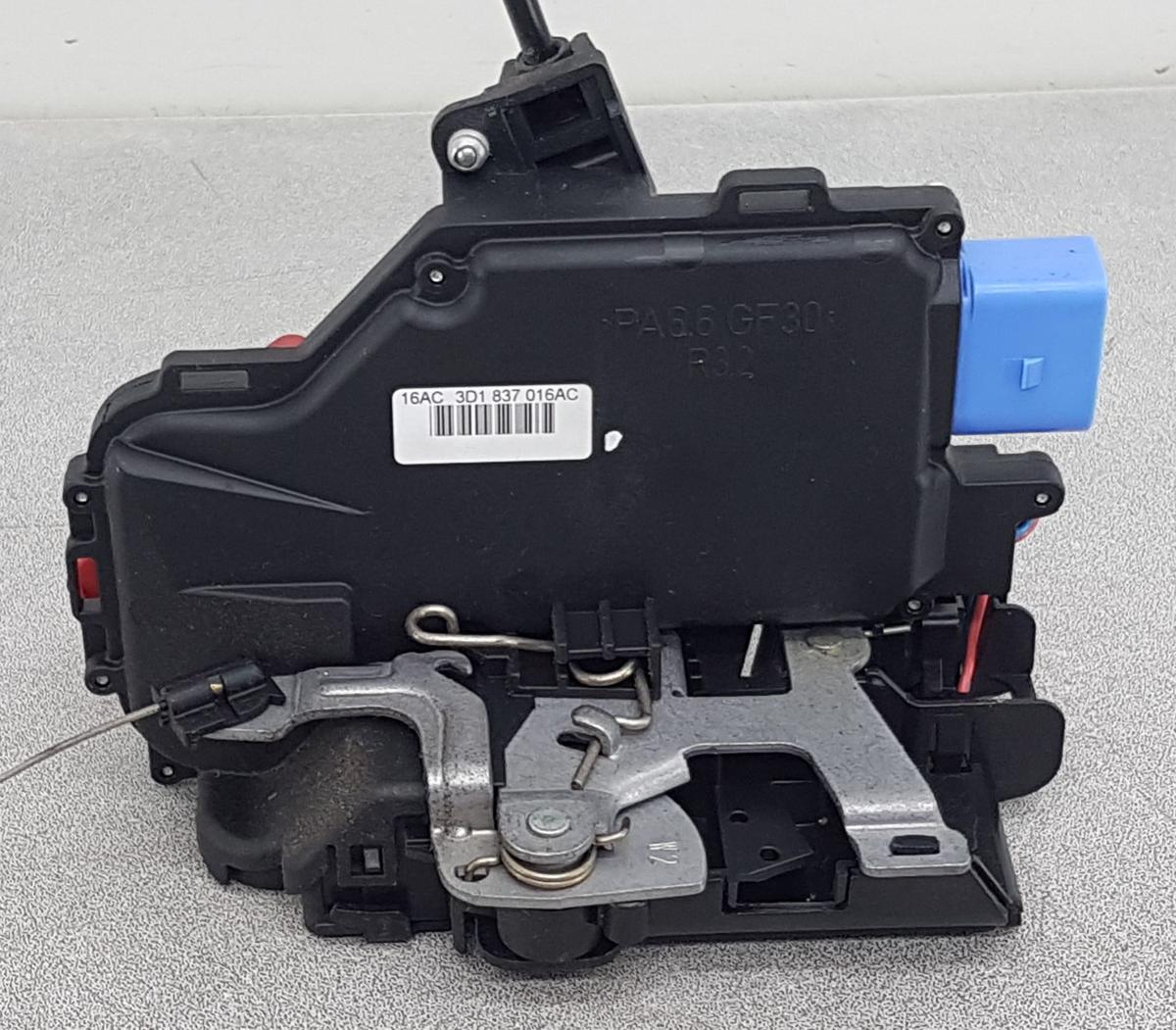 VW Touran 1T Türschloss vorn rechts 3D1837016AC Bj2007 für ZV 9 Pins