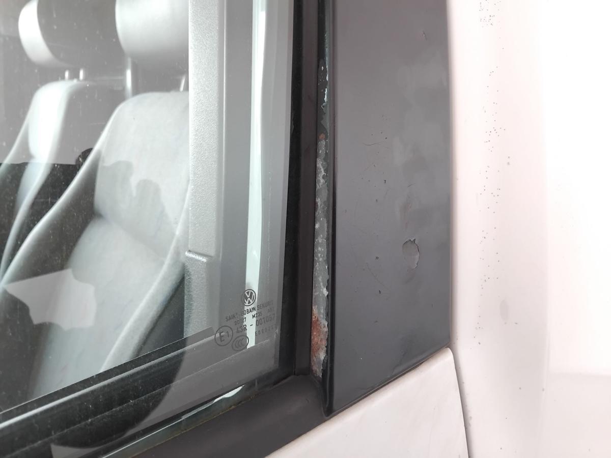 VW Caddy 2K T&uuml;r vorn links Fahrert&uuml;r candyweiss LB9A BJ2005