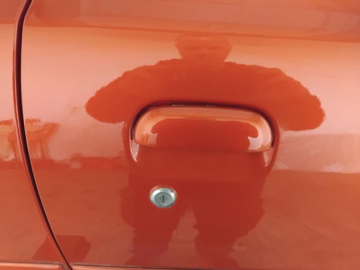 Nissan Micra K11 2.Facelift Tür vorn rechts Beifahrertür 3-Türer BJ2001