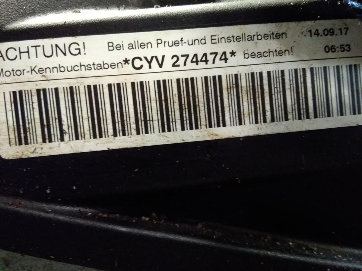 Motor CYVB 1.2TSI 81kw 41722km VW Golf Sportsvan Bj.2014