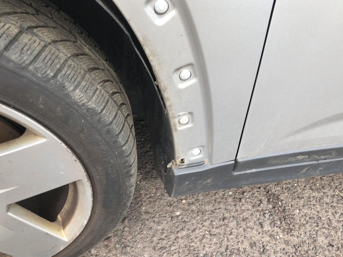 Chevrolet Orlando KL1Y Kotfl&uuml;gel vorn links Fahrerseite GAN Silber