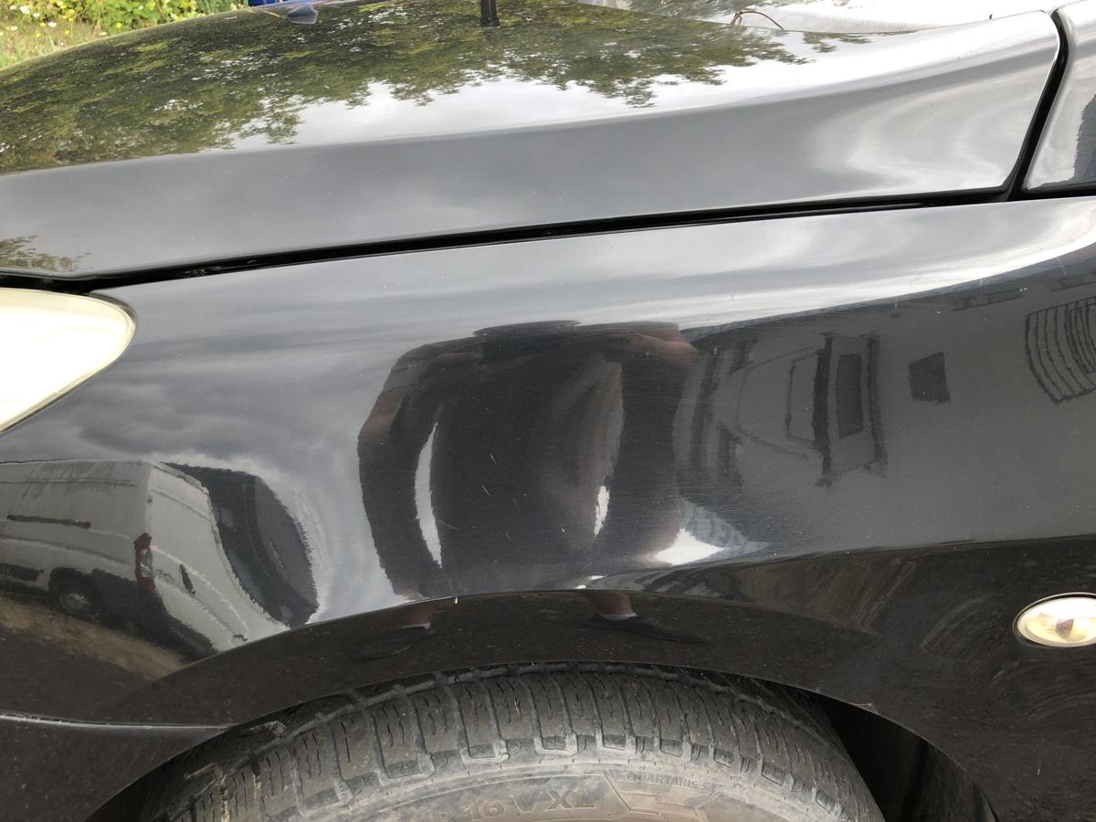 Peugeot 307 SW 3E 3H Kotfl&uuml;gel vorn links Seitenwand EXL Noir Obsidien Nacre