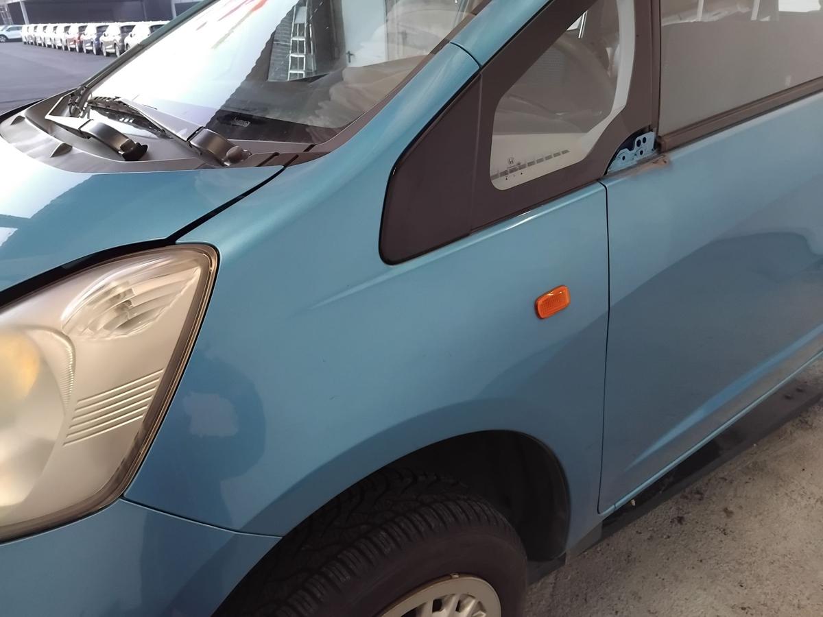 Honda Jazz 2 GG orig.Kotfl&uuml;gel vorn links BJ2008 mit Blinker BG53M Cerulean Blue