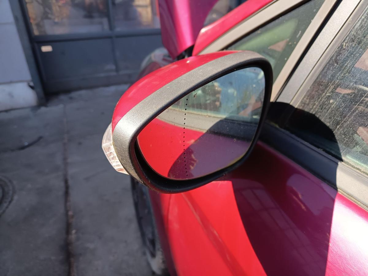 Ford Fiesta MK7 original Au&szlig;enspiegel links elektr Hot Magenta Baujahr 2009