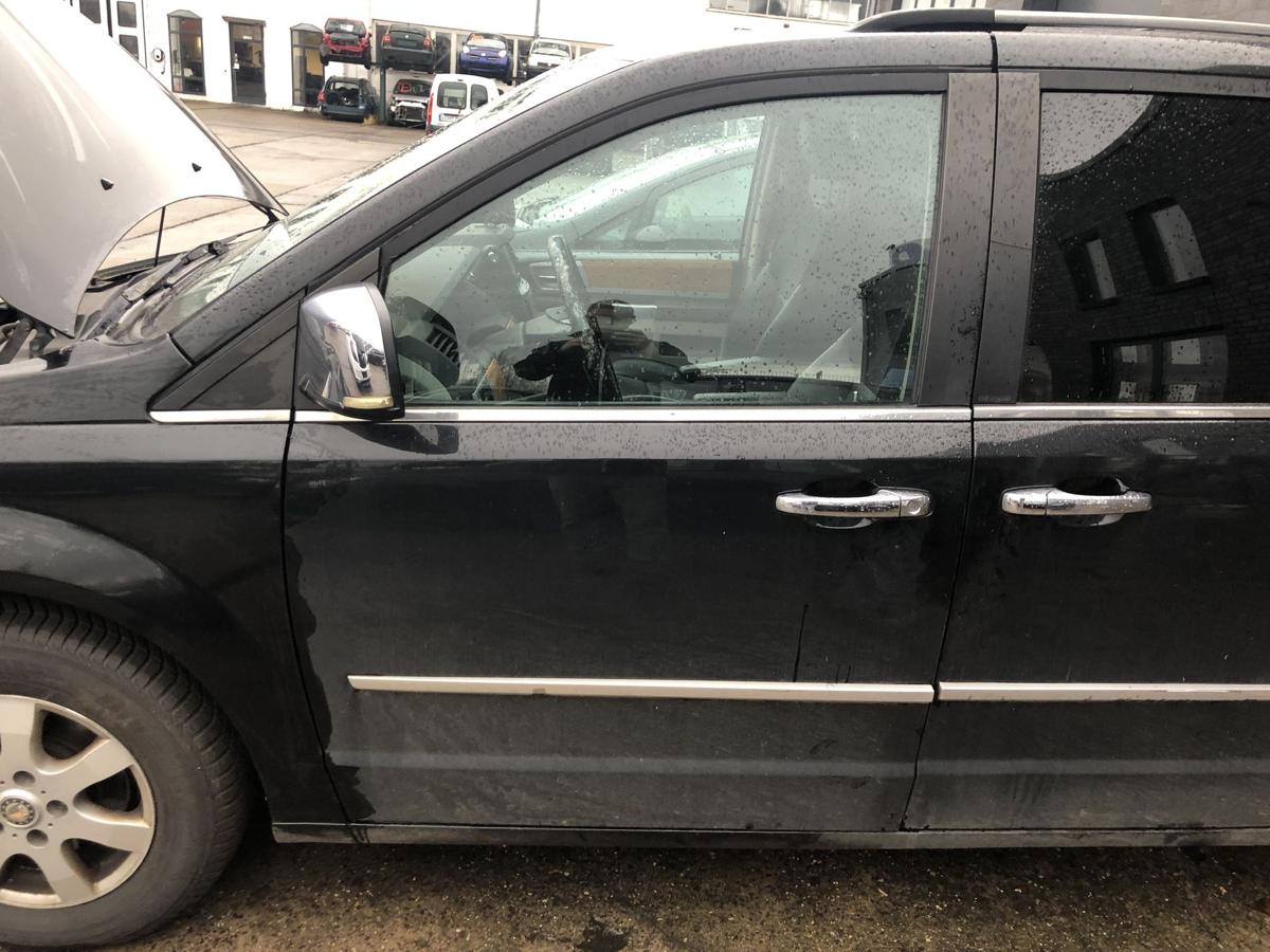 Chrysler Grand Voyager RT Tür vorn links Fahrertür im Rohbau QXR schwarz