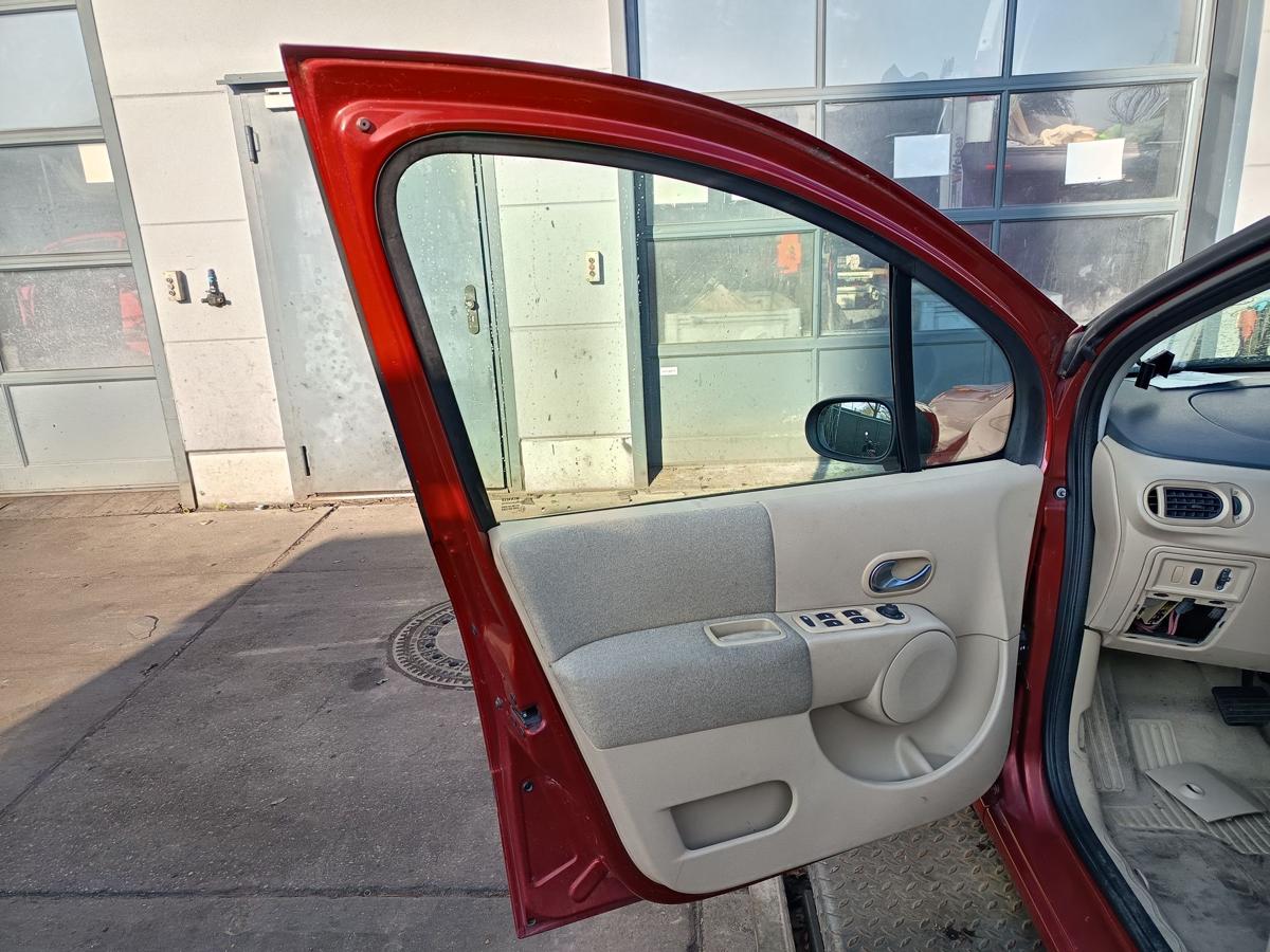 Renault Modus original T&uuml;r vorne links TEB76 Red of Fire Baujahr 2005