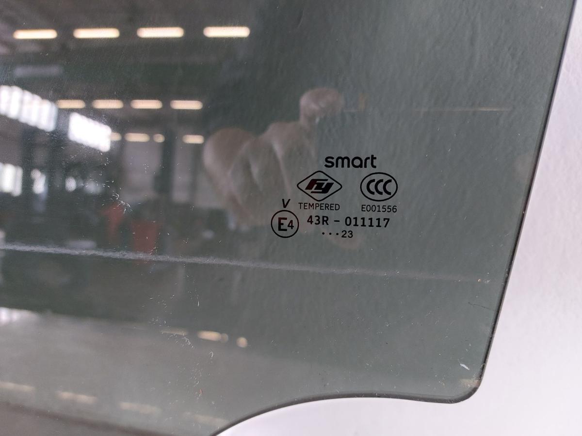 Smart #1 HX11 Pulse T&uuml;rscheibe hinten links get&ouml;nt Seitenscheibe Fond