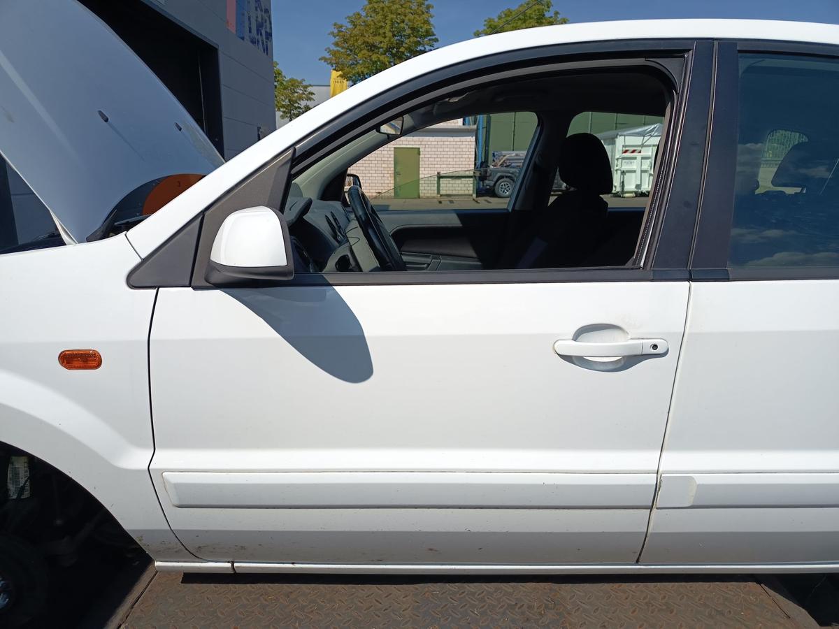 Ford Fusion original T&uuml;r vorne links Frost Wei&szlig; Facelift Baujahr 2010