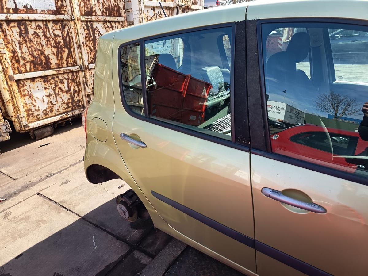 Renault Modus original T&uuml;r hinten rechts TED99 Gr&uuml;n Baujahr 2005