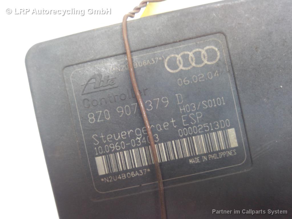 Audi A2 8Z BJ2004 original ABS Block inkl. Steuergerät 10.0206-0036.4 ATE