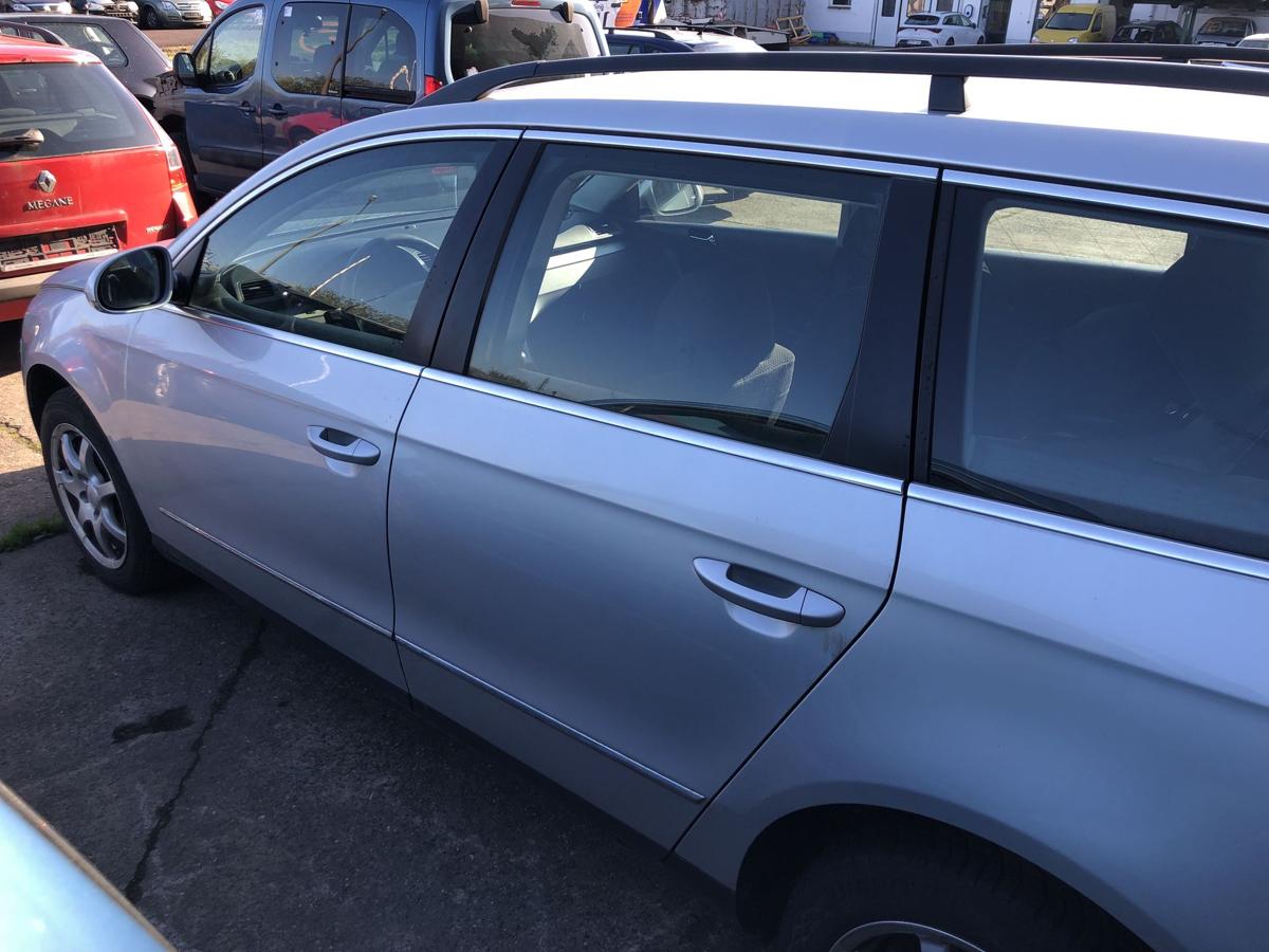 VW Passat 3C B6 Variant T&uuml;r hinten links Fondt&uuml;r Rohbau LA7W Reflexsilber