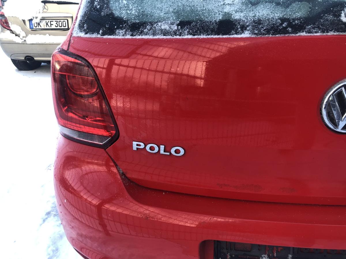 VW Polo 6R Heckklappe mit Scheibe Kofferraumklappe LP3G Deckel hinten Rohbau