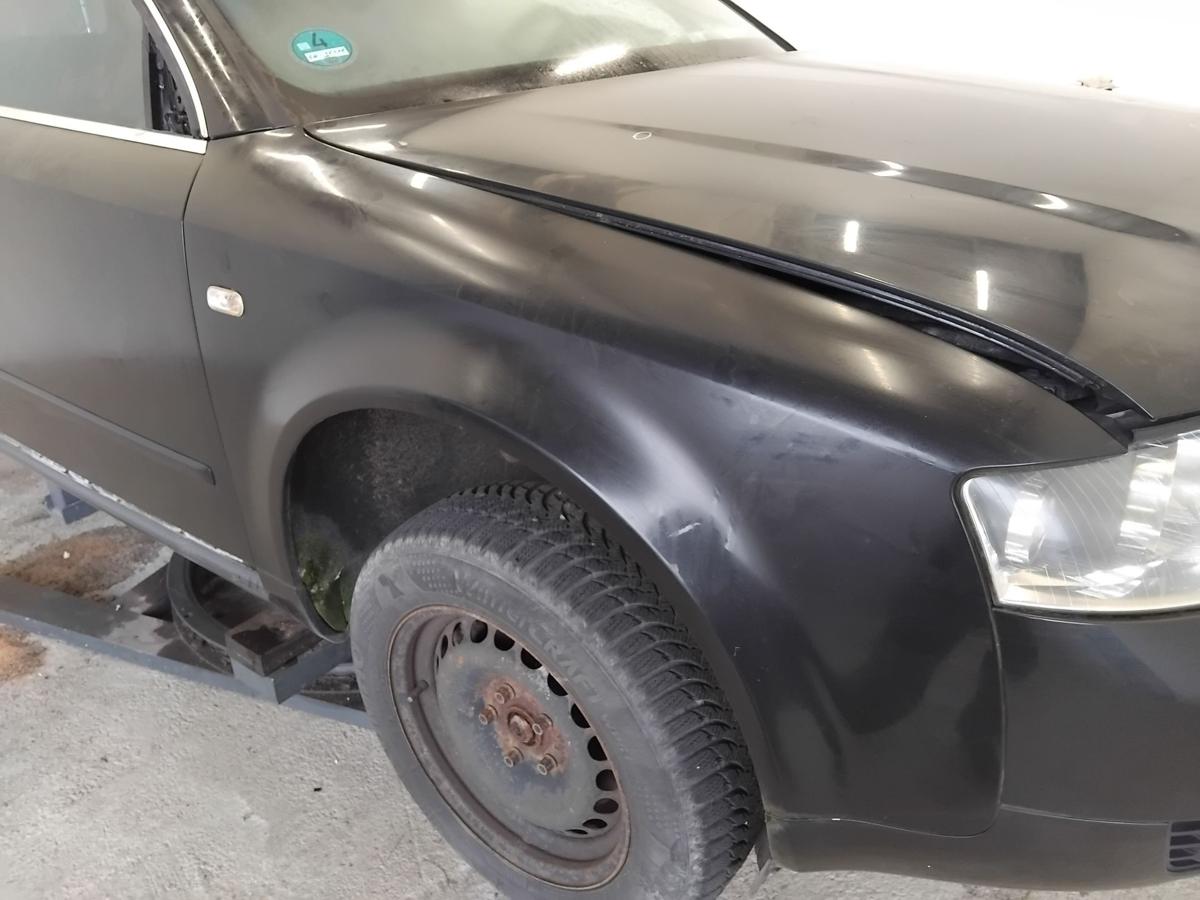 Audi A4 8E B6 original Kotflügel vorn rechts LZ9W ebonyschwarzmetallic BJ2004