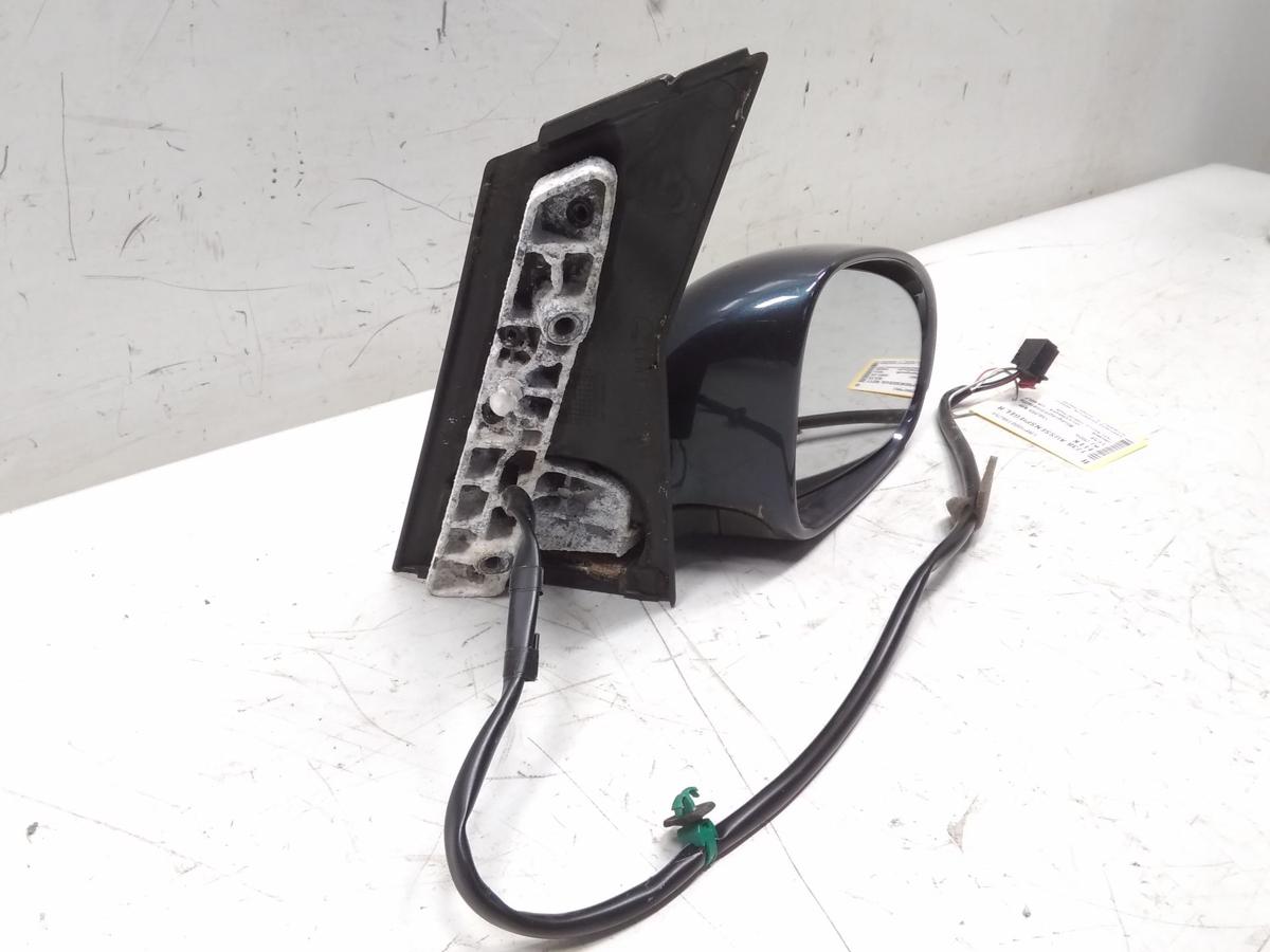 VW Golf Plus 5M original Au&szlig;enspiegel rechts elektrisch und beheizt BJ2006 LC5F Bluegraphitmetallic