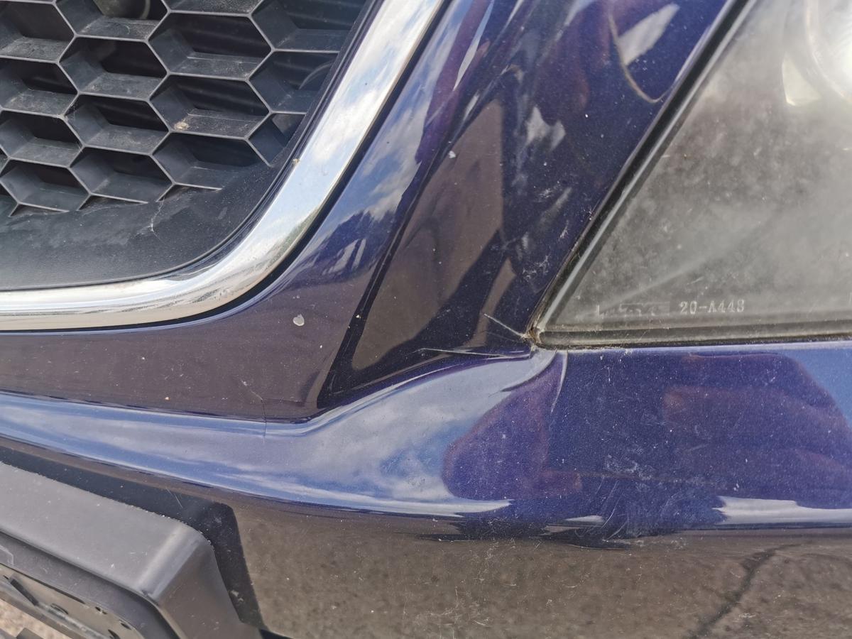 Honda Accord Tourer CM1 Stossstange Stossfänger Bumper vorn B502P Indigo Blue
