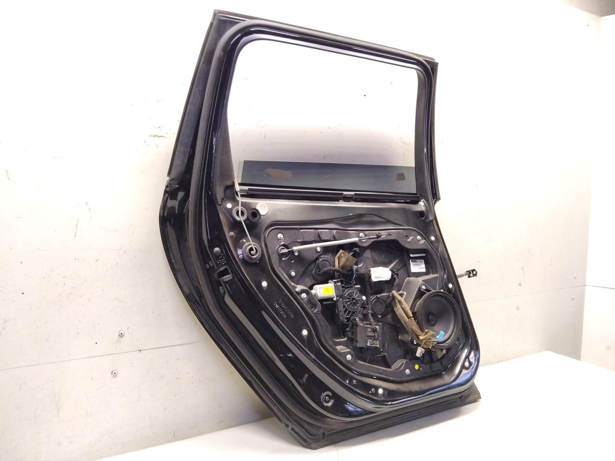 Volvo V70 III Tür hinten links schwarzmetallic black sapphire Bj.2010