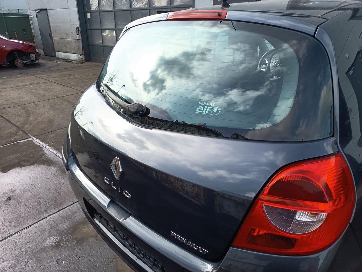 Renault Clio III Limo original Heckklappe mit Scheibe B66 Graphit Bj 2006