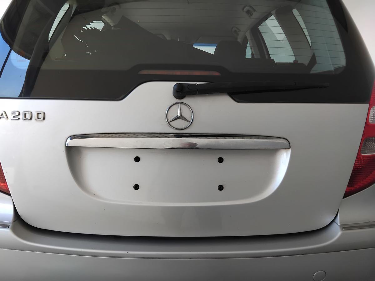 Mercedes A-Klasse W169 Heckklappe 761 polarsilbermetallic mit Scheibe BJ2005