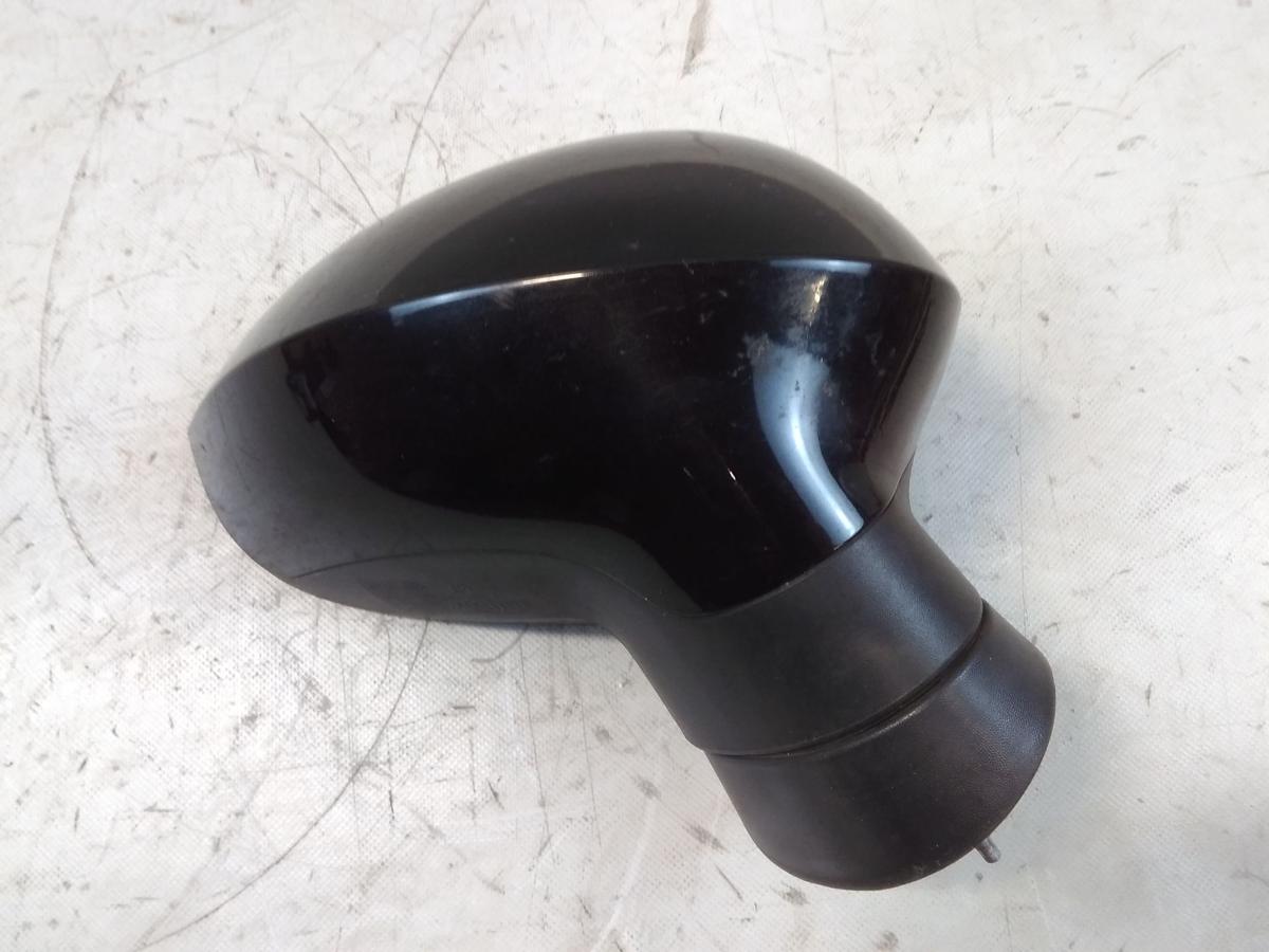 Seat Ibiza ST 6J orig Au&szlig;enspiegel rechts elektrisch anklappbar BJ2012 LZ9Y phantomschwarz