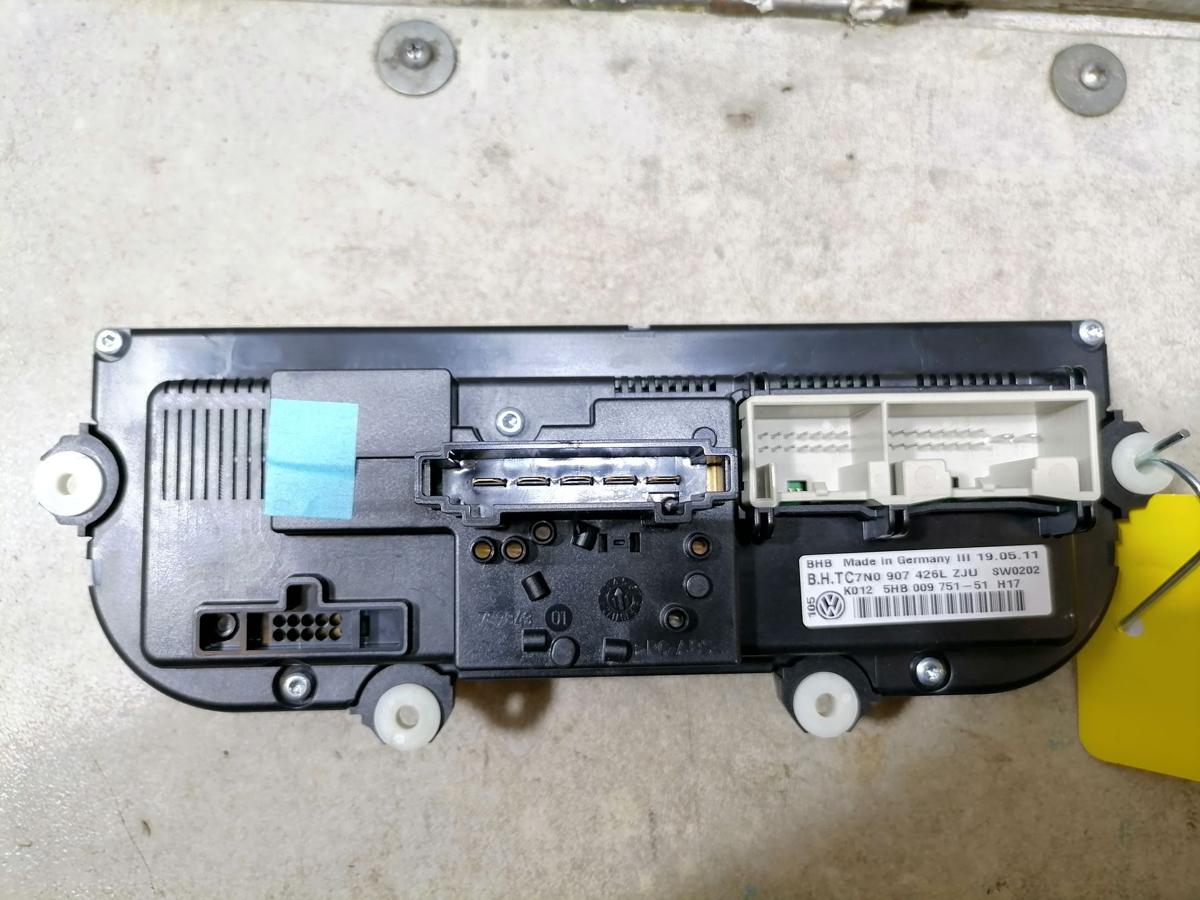 VW Passat 3C B7 original Klimabedienteil Heizungsregulierung Klimaautomatik Bj.2011
