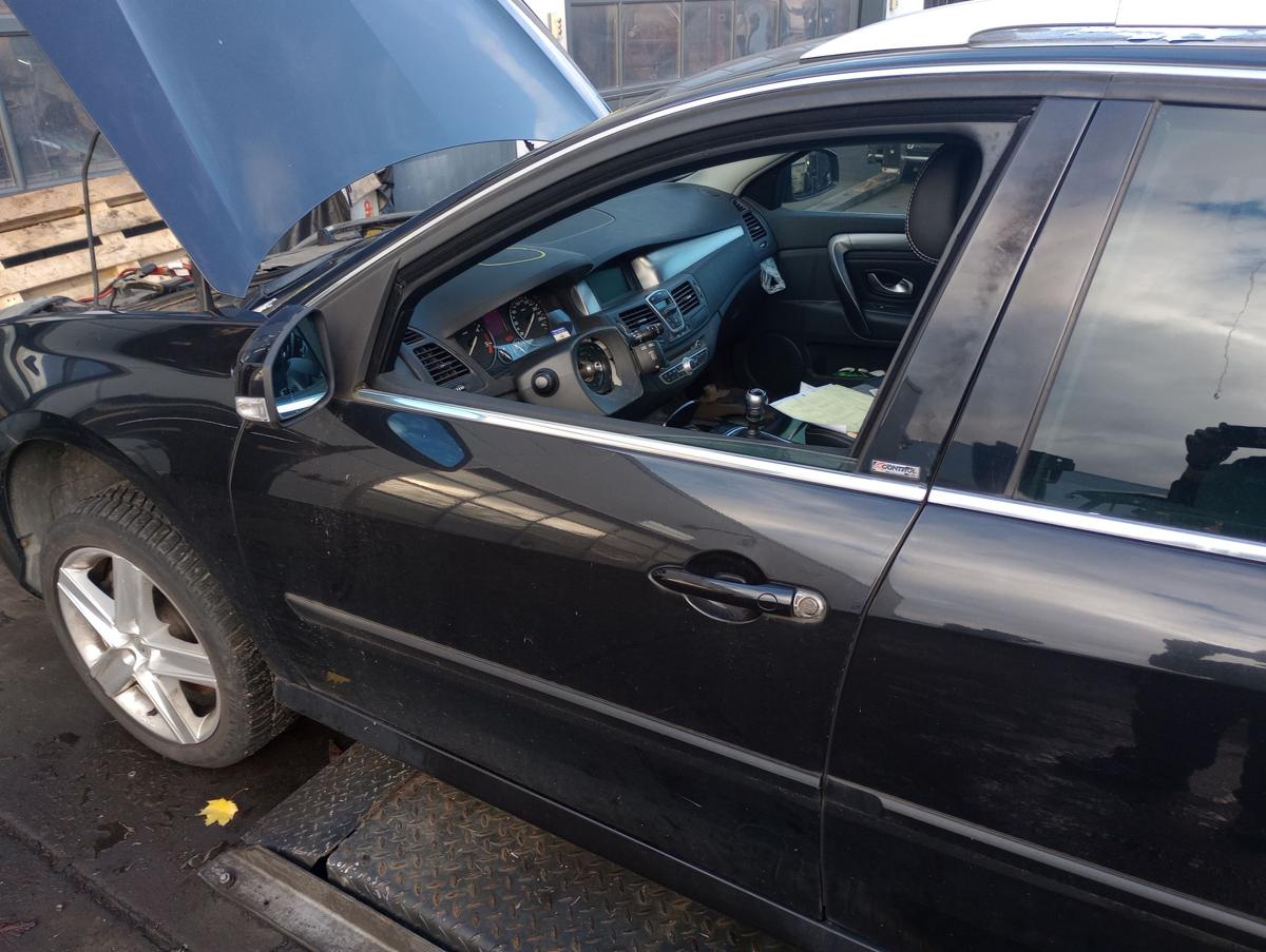 Renault Laguna 3 Grandtour orig Tür VL Fahrertür 676 Perlm.schwarz met Bj 10