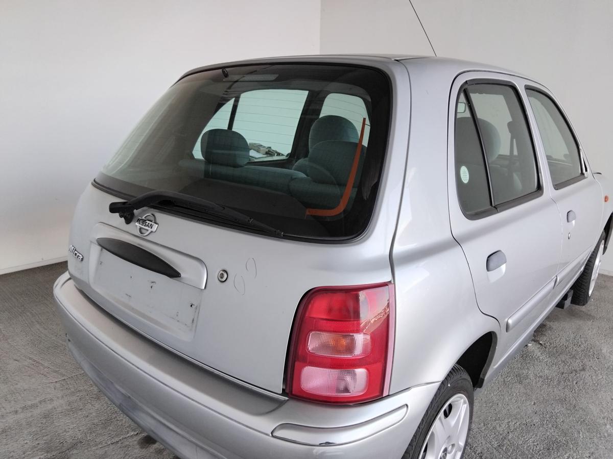 Nissan Micra K11 Heckklappe mit Heckscheibe 2.Facelift BJ2001 KL0 silvermetallic