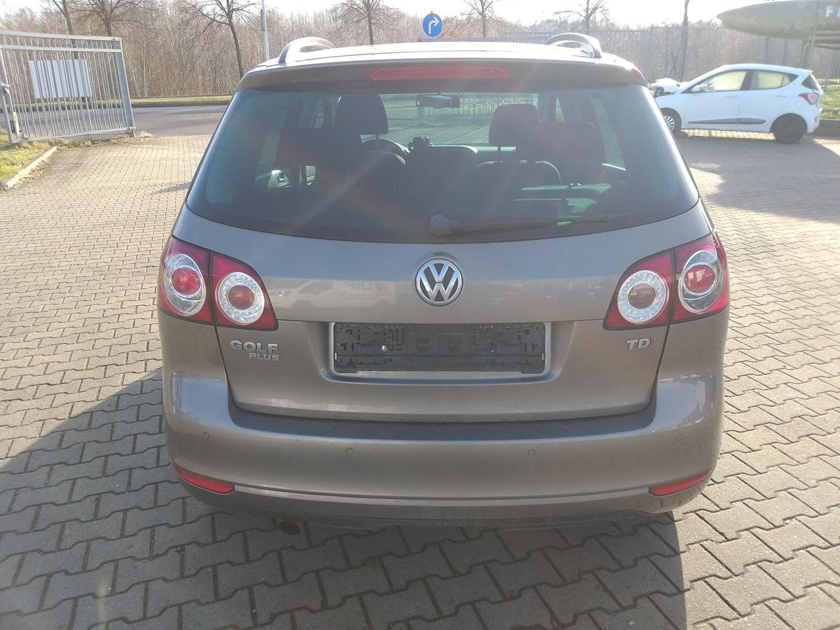 VW Golf Plus original Sitz vorn links Stoff dunkelgrau mit Muster Bj.2011