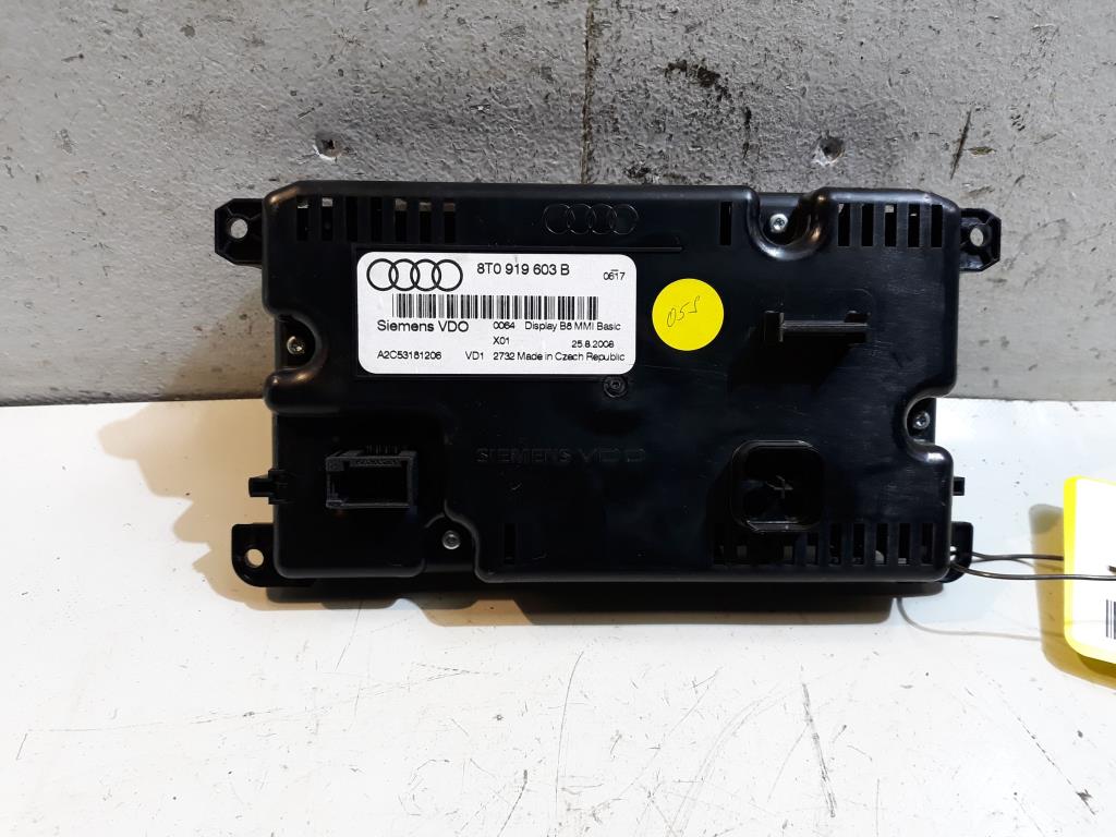 Audi A4 8K B8 BJ 2008 Display Anzeige MMI 8T0919603B