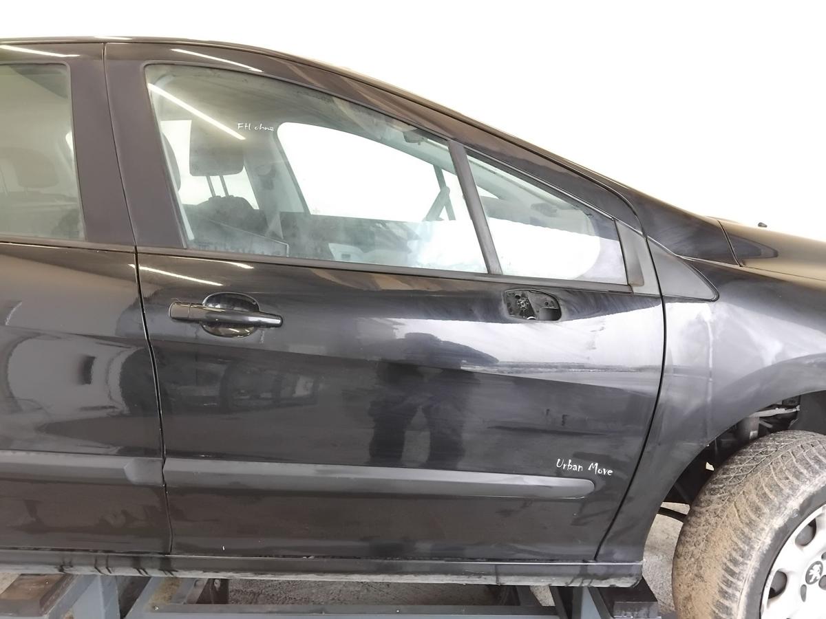 Peugeot 308 I T&uuml;r vorn rechts Beifahrert&uuml;r KTV black perla nera 5-t&uuml;rig BJ2011