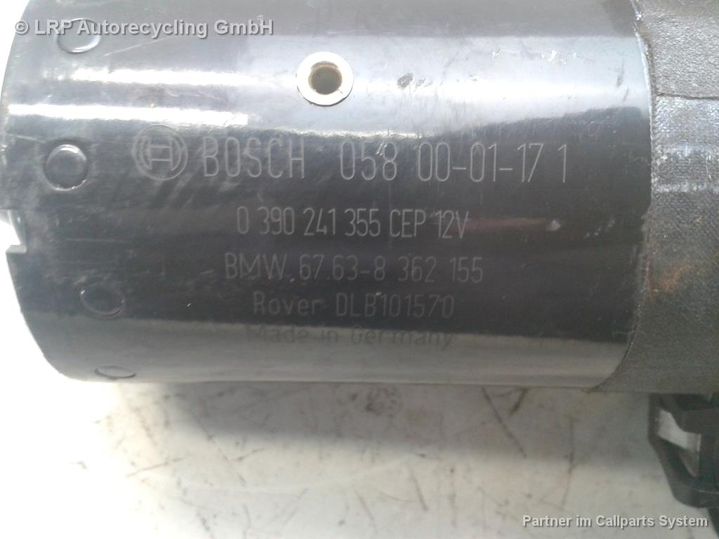 BMW E46 320i original Wischermotor vorn 0390241355 BOSCH BJ2000