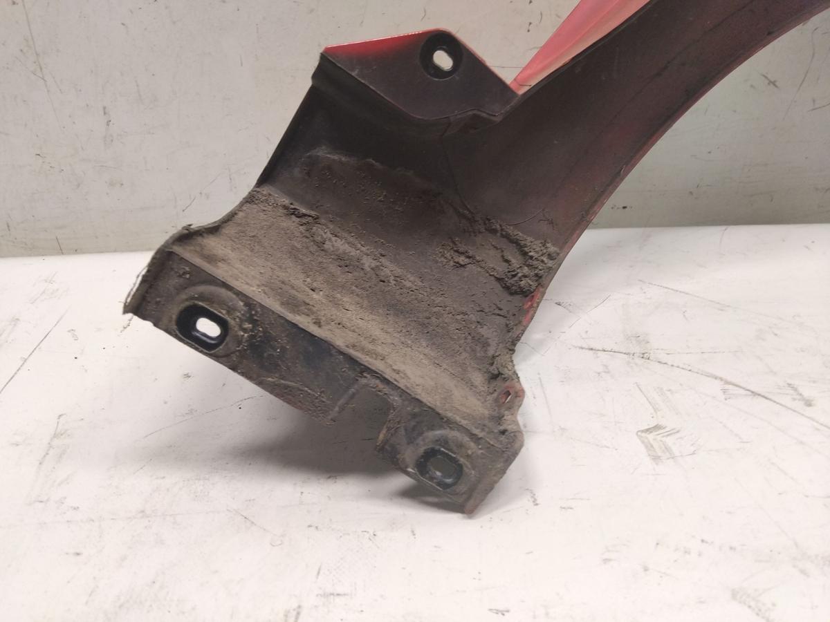 Renault Twingo 2 original Kotfl&uuml;gel vorn links rot uni BJ2012