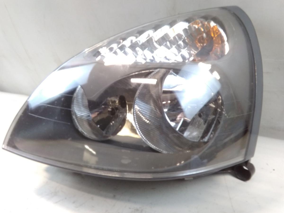 Renault Clio 2 Scheinwerfer links Depo grauer Hintergrund Facelift Halogen BJ06