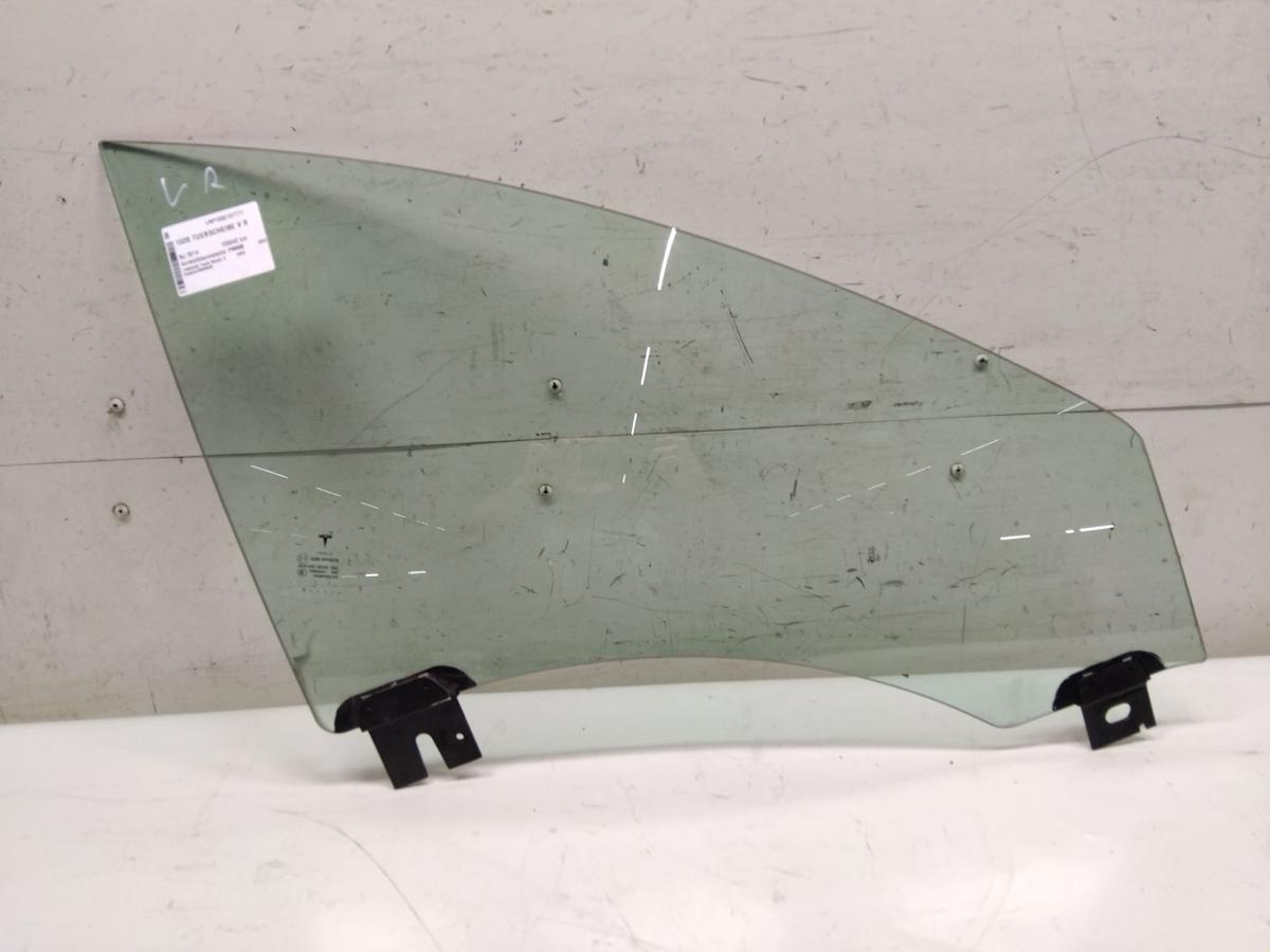 Tesla Model S P85D original T&uuml;rscheibe vorn rechts gr&uuml;ncolor BJ2014