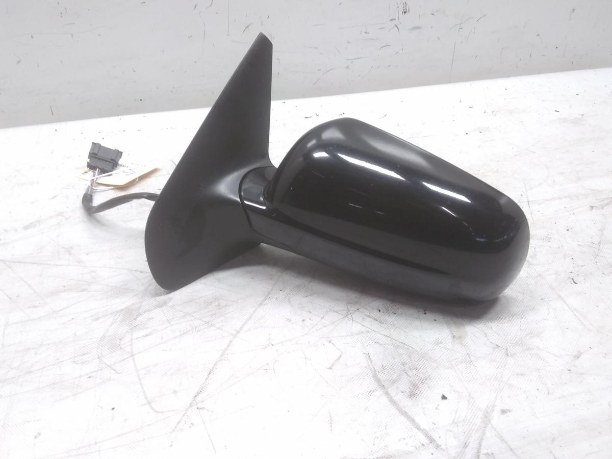 VW Golf 4 original Außenspiegel links elektrisch beheizt brillantschwarz L041