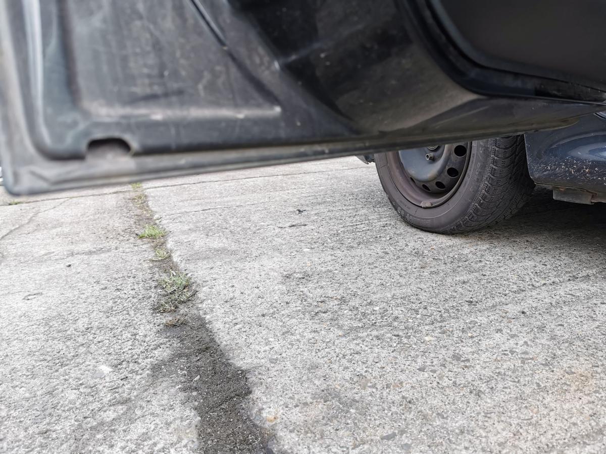 Peugeot 206+ 2M Fahrertür Tür Autotür Rohbautür vorn links KTV Perla Nera 5trg