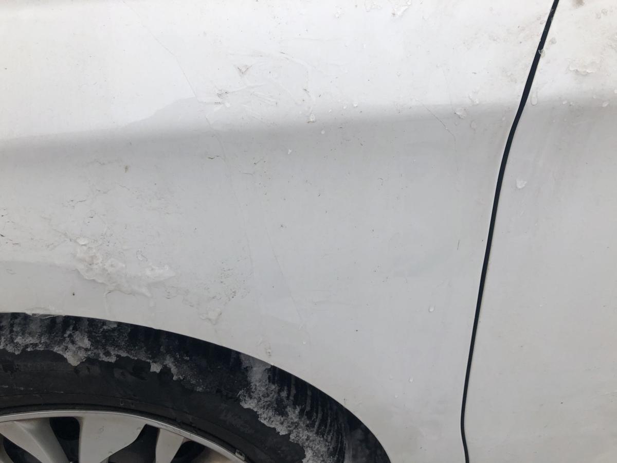 Citroen C4 II Typ N Kotfl&uuml;gel vorn links Fahrerseite EWP weiss Banquise