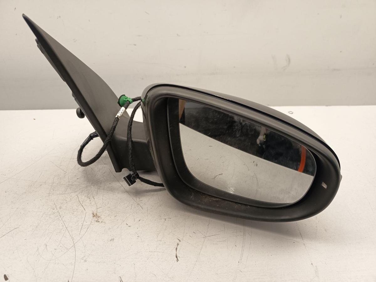 VW Golf VI 6 orig elektrisch verstellbar Spiegel rechts 3trg L041 Schwarz Bj2009